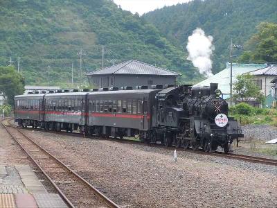 真岡鉄道　訪問しました。