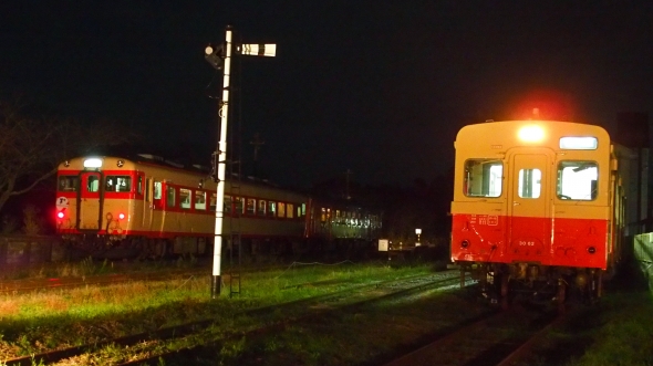 ３月２６日 いすみ鉄道　夜行列車運転